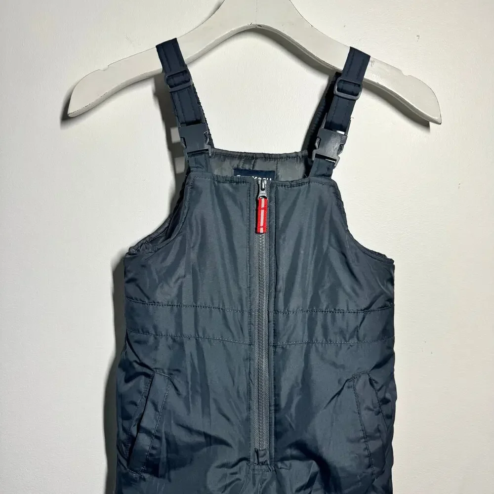 Oshkosh B'Gosh Mountain Gear Kids Snow Suit 5/6 Unisex Gray Outdoor‎ Sledding